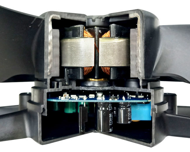 Fans with advanced motor technology