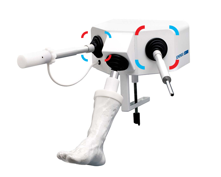 Drie V14 joysticks
